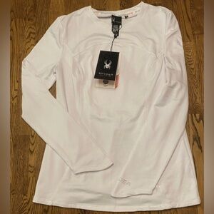Spyder Women's Classic White Long Sleeve Tee